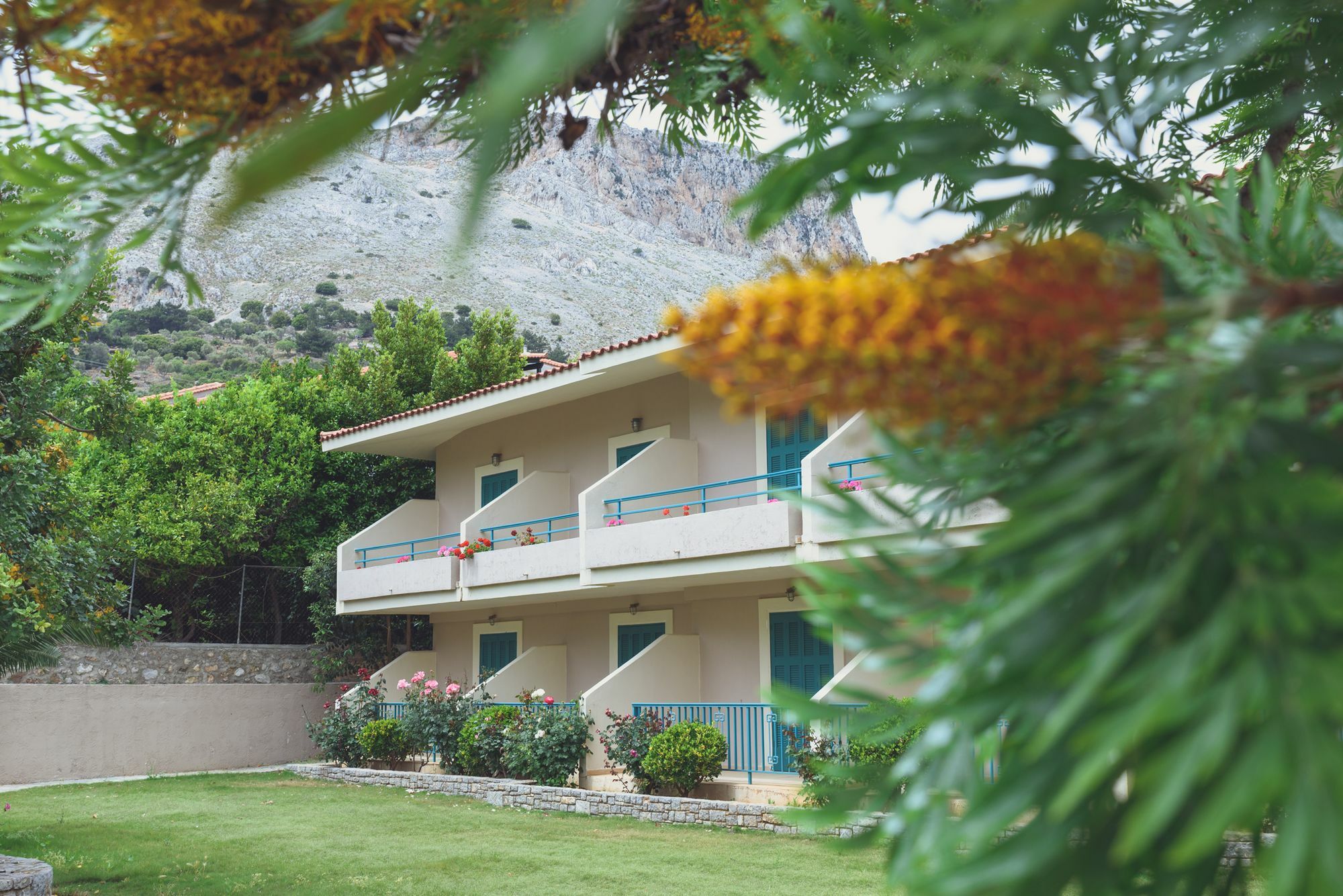 Vrontádos Kyveli Hotel Apartments מראה חיצוני תמונה